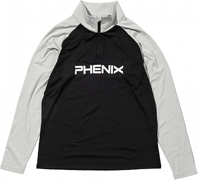 , ,  Phenix Retro70 1/2 Zip Tee (Black)
