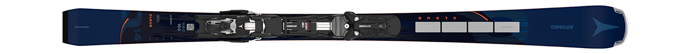 Горные лыжи с креплениями Atomic Cloud Q14 RVSK S + X 12 GW 23/24