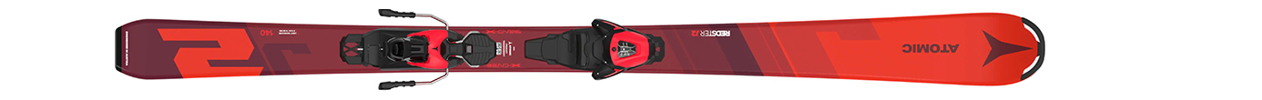 Горные лыжи с креплениями Atomic Redster J2 (130-150) + L6 GW 24/25