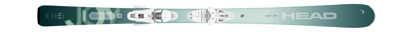 Горные лыжи с креплениями Head Easy Joy SLR + Joy 9 GW SLR White 24/25