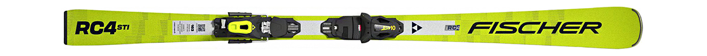 Горные лыжи с креплениями Fischer RC4 STI TPR + RS 10 PR 25/26