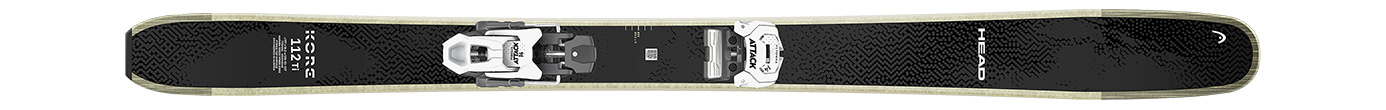 Горные лыжи с креплениями Head Kore 112 Ti + ATTACK 14 GW 25/26