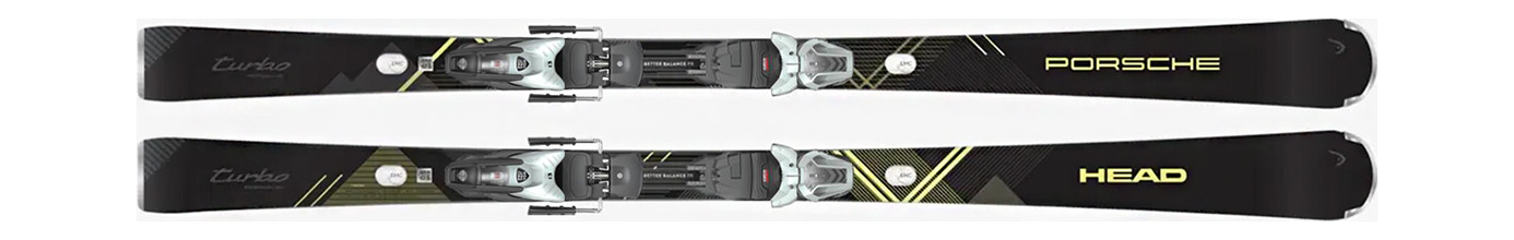 Горные лыжи с креплениями Head Porsche 7 series SW BB-PR  + Protector PR 13 GW Gray 24/25