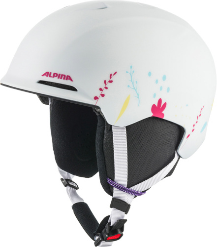 Горнолыжный шлем Alpina Brix Junior White-Graphic Matt 25/26