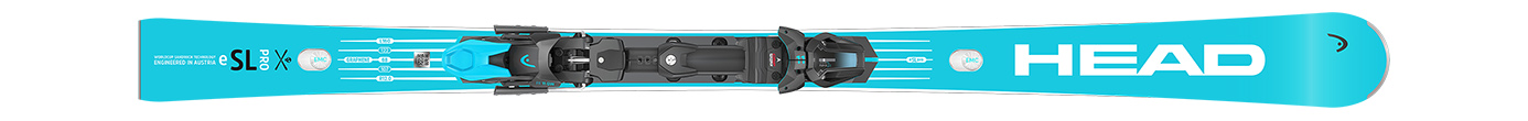 Горные лыжи с креплениями Head WC Rebels e-SL Pro SW RP + FF 11 GW 25/26