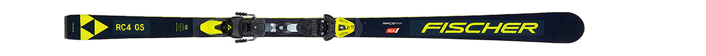 Горные лыжи с креплениями Fischer RC4 WC GS JR M/O-Plate + RC4 Z11 FF 22/23