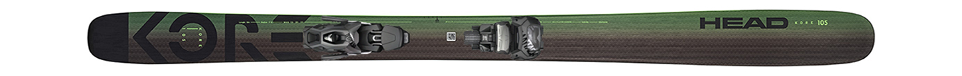 Горные лыжи с креплениями Head Kore 105 + Attack 13 GW 22/23