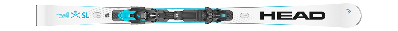 Горные лыжи с креплениями Head WC Rebels e-SL SW RP + FF 11 GW Black 24/25