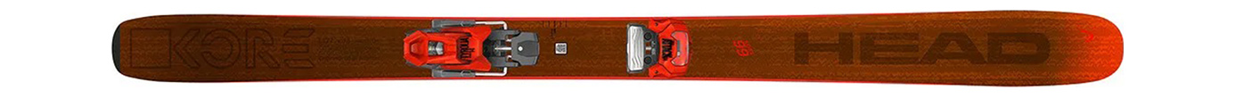 Горные лыжи с креплениями Head Kore 99 + ATTACK 14 GW B95 24/25