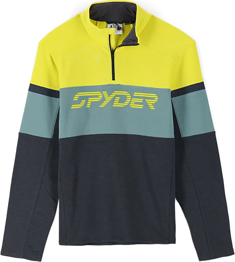Кофты, свитера, толстовки Spyder Speed half zip (Ebony citrus)
