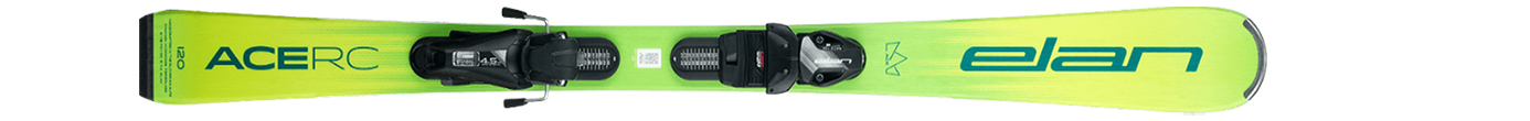 Горные лыжи с креплениями Elan RC Ace JRS + EL 7.5 GW 24/25