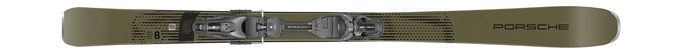 Горные лыжи с креплениями Head Porsche 8 series SW BB-PR + Protector PR 13 GW 25/26