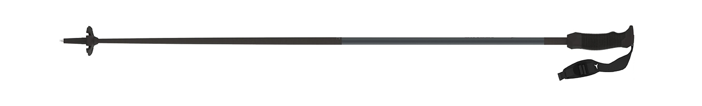 Горнолыжные палки Atomic AMT Carbon SQS Black Anthracite 24/25