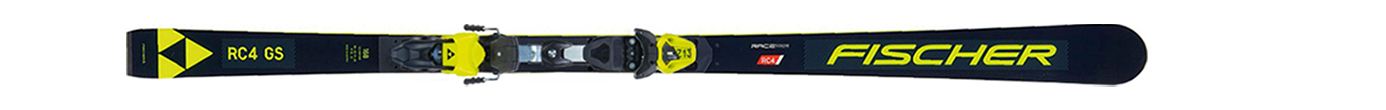 Горные лыжи с креплениями Fischer RC4 WC GS JR M/O-Plate + RC4 Z13 FF 22/23