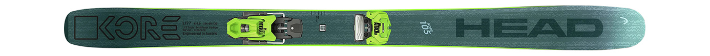 Горные лыжи с креплениями Head Kore 105 + ATTACK 14 GW 24/25