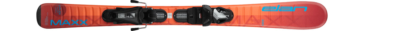 Горные лыжи с креплениями Elan Maxx Orange JRS + EL 4.5 GW AC JRS 23/24