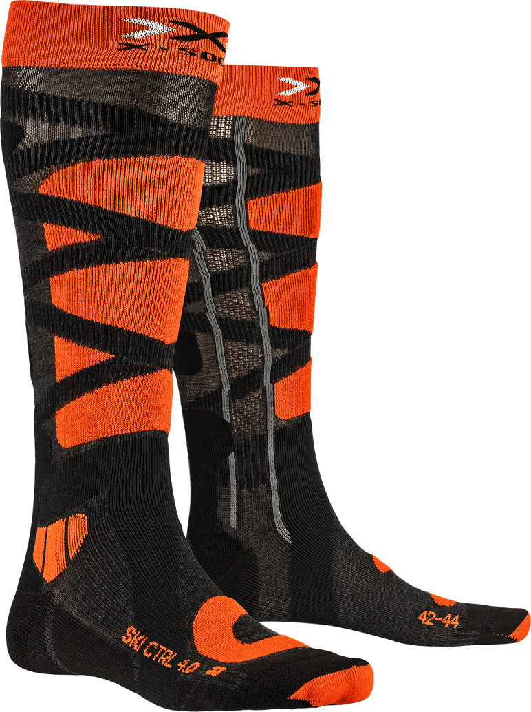  X-Bionic X-Socks Ski Control 4.0 (Antracite Melange/ X-Orange)