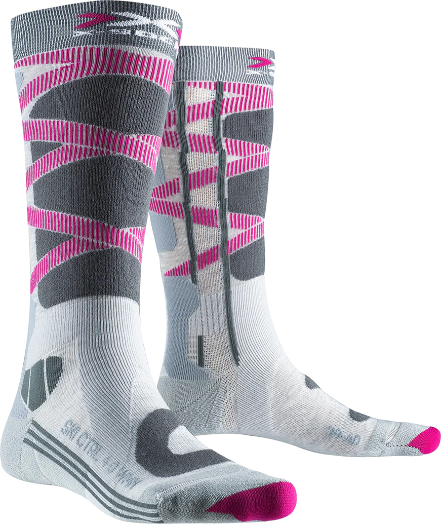  X-Bionic X-Socks Ski Control 4.0 WMN (Grey Melange/Charcoal)
