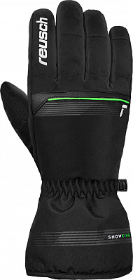  Reusch Snow King (Black/Neon Green)