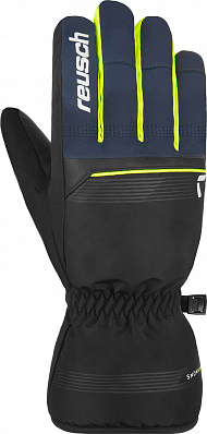  Reusch Snow King (Blck/Dress Blu/Saf Yellow)