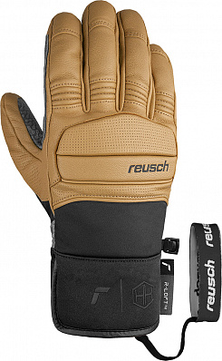  Reusch Henrik Kristoffersen Camel/Black (Camel/Black)