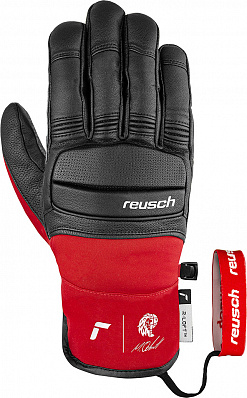  Reusch Marco Odermatt Black/Fire Red (Black/Fire red)