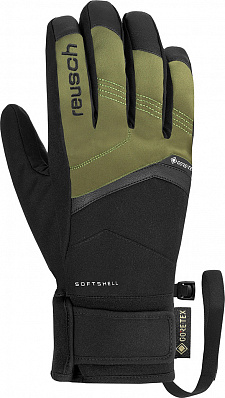  Reusch Blaster Black/Burnt Olive (Black/Burnt Olive)