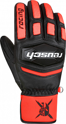  Reusch Worldcup Warrior Team Black/Fluo Red (Black/Fluo Red)