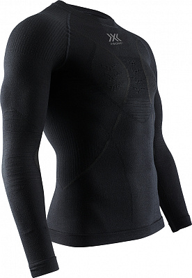  X-Bionic Merino Shirt Round Neck LG SL Men (Black)