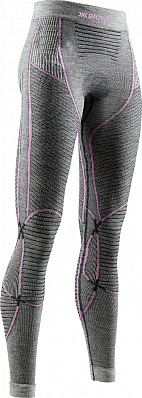 , ,  X-Bionic Merino Pants WMN (Black-Grey-Magnolia)