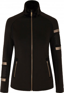   One More 641 - Technical Sweaterwith Mesh Details (Black/Black/Beat)