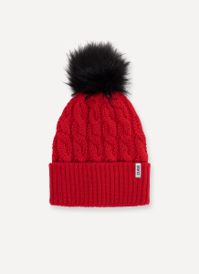 Hat Woolly (English Red-Black One Size)