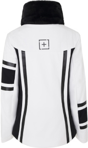 122 - Light Insulated Ski Jacket (White/Black/Black XS)