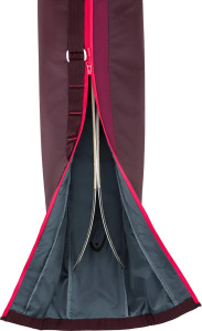 Women Single Ski Bag Burgundy (195) (195)