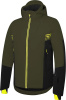 Adler Jacket (Dark Khaki/Black/Acid Green XXL)