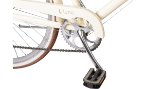 Luna 7D Step Thru 26 Cream (Cream One Size)