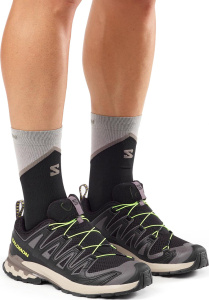 XA PRO 3D V9 (Black / Dark Gull Gray / Acid Lime (UK: 7))