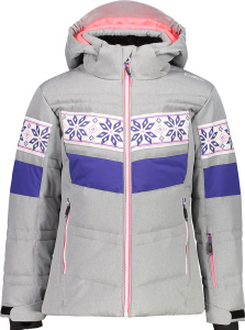 39W2055M (ARGENTO MEL./lapis-fuxia fluo 164 см)