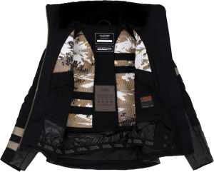 201 - Eco-Down Ski Jacket (Black/Black/Beat S)