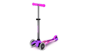 Mini Deluxe Glow Plus (светящийся) LED (Морозный розовый)