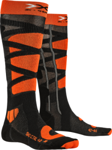 X-Socks Ski Control 4.0 (Antracite Melange/ X-Orange 45-47)