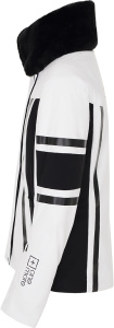 122 - Light Insulated Ski Jacket (White/Black/Black XS)