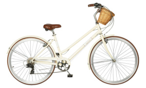Luna 7D Step Thru 26 Cream (Cream One Size)