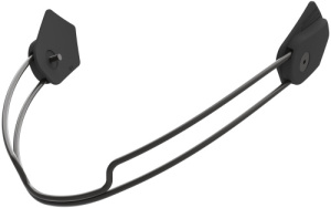 AZN000050 AtomicRedster Chin Guard Black