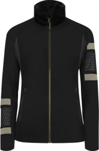 641 - Technical Sweaterwith Mesh Details (Black/Black/Beat XS)