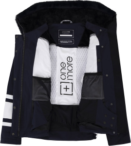 122 - Light Insulated Ski Jacket (Marinaio/White/White M)