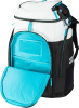 Rebels Racing Backpack L Black/White/Speed Blue (90L) (90L)