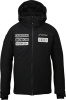 Sweden Monotone Ski Jacket (Black S)