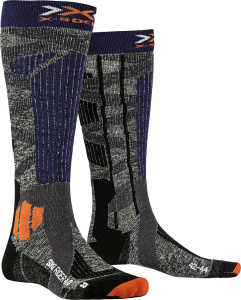 X-Socks Ski Rider 4.0 (Stone grey/Melange blue 35-38)