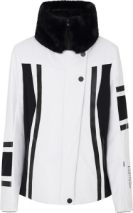 122 - Light Insulated Ski Jacket (White/Black/Black XS)